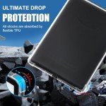 CoBak Clear Case for All-New Kindle Paperwhite 12th Gen 2024 (7") & Kindle Colorsoft Signature Edition (7") - Lightweight, Scratch-Proof Silicone Back Cover, Clear