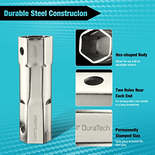 Shower Valve Socket Wrench Set with Bar Handle