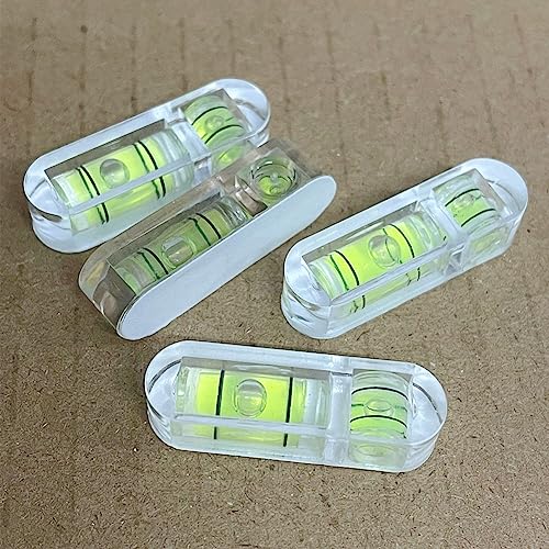 SIZIKJXGHWYI Mini Bubble Spirit Levels 30x9mm Spirit Level Bubble Measuring Instruments Layout Tools