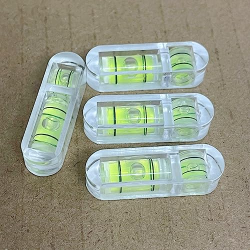 SIZIKJXGHWYI Mini Bubble Spirit Levels 30x9mm Spirit Level Bubble Measuring Instruments Layout Tools