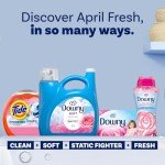 Downy Fabric Softener Liquid, April Fresh Scent, 140 fl oz, 190 Loads, HE Compatible