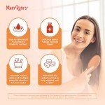 MaryRuth's Liquid Multivitamin + Lustriva® Hair Growth for Women| Biotin 10000mcg | Vitamin D | B Vitamins |Clinically Tested for Thicker Hair, Wrinkles, Fine Lines, Skin Care| Ages 18+ | 15.22 Fl Oz