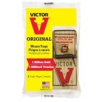 Victor M150-12 Metal Pedal Sustainably Sourced FSC Wood Snap Mouse Trap - 12 Traps