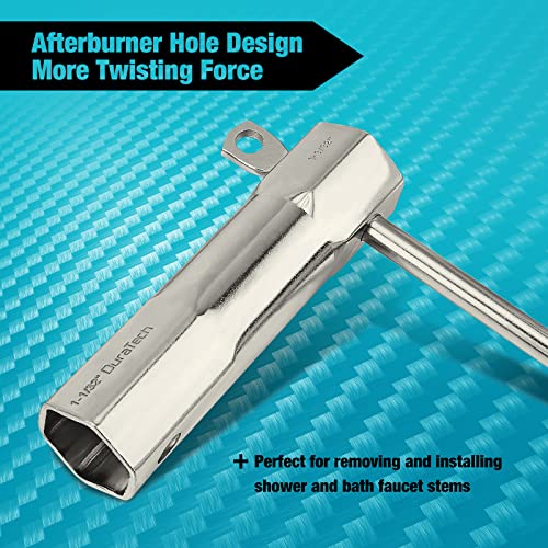 Shower Valve Socket Wrench Set with Bar Handle