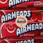 Airheads Candy Full Size Bars - 12 Count (Cherry Red)