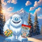Polar Pieces Freeze Dried Candy Rainbow Bites (4.23 oz) - Premium Freeze Dried Crunchy Fruit Candy Snack With Enhanced Flavor in Every Bite