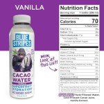 Blue Stripes Vanilla Cacao Water, 10 FZ