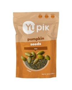 Yupik Raw Pumpkin Seeds, Shelled Kernels, 10.1 Oz, Kosher, Gluten-Free, Raw Seeds, Unsalted, Unroasted, No Shell, Nutritious & Healthy Snacks, Rich in Copper & Magnesium