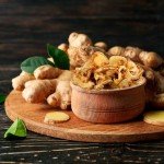 Woodcha Premium Quality Dried Ginger Root Slices, Dehydrated Ginger For Tea, Ginger Minced, Dried Ginger Slices No Sugar, Dry Ginger Root Organic, Food Spice (4oz)