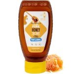 Dependable Food Raw Honey - 16 oz. Squeeze Bottle - 100% Pure, Raw, All Natural, Wildflower Honey - Hive to Bottle