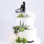 Reading Themed Happy Birthday Cake Toppers for Students Children Kids, Women Girls Book Club Birthday Party Decorations for Book Lovers Black Glitter