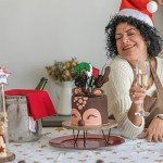 1 Pack Christmas One Cake Topper with Glitter Grinch Christmas Hand First Birthday Cake Topper Picks Decorations for Christmas Theme Baby Shower 1st Birthday Party Decorations Supplies Black