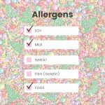 Twinkling Trees Sprinkle Mix| Made In USA By Sprinkle Pop| Red Pink Green Lime Purple Rainbow Sprinkles with Christmas Tree Royal Icings| Christmas Sprinkles For Decorating Cake Cupcakes Cookies,2oz