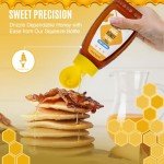 Dependable Food Raw Honey - 16 oz. Squeeze Bottle - 100% Pure, Raw, All Natural, Wildflower Honey - Hive to Bottle
