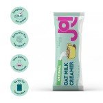 Oat Milk Coffee Creamer, Sweetened 15ct Carton by JOI - Superfood, Vegan, Dairy Free, Plant Based, Kosher, Shelf-Stable, Barista, Fortified with Calcium. Use in Coffee or Protein Shakes. Single Serve.