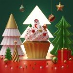 Christmas Sprinkles for Baking, Mix Sprinkles Santa Gingerbread Man for Christmas Cake Decorating Fancy Sprinkles for Cupcake,Ice Cream, Donut,Chocolate Candy,Cookies Decorating - 3.5 oz