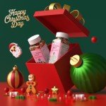 Christmas Sprinkles for Baking, Mix Sprinkles Santa Gingerbread Man for Christmas Cake Decorating Fancy Sprinkles for Cupcake,Ice Cream, Donut,Chocolate Candy,Cookies Decorating - 3.5 oz