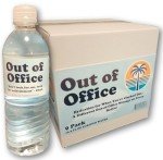 Out of Office Water - Purified Bottled Water - 9 Pack, (16.9 fl oz) - Hydration for When You're Clocked Out