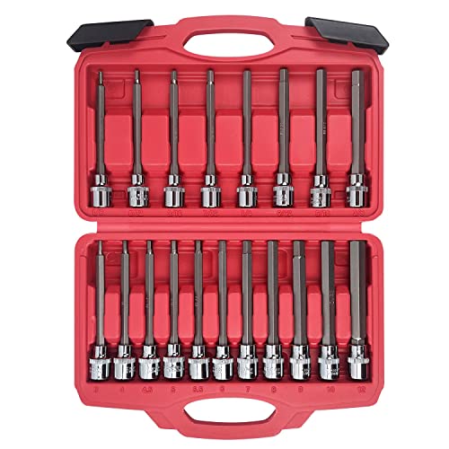 AMM 19-Piece 3/8" Drive Long Allen Hex Socket