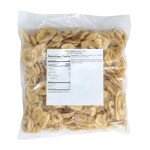 Dried Banana Chips, 1 Pound Bag Banana Chips, Dried Fruit, Dehydrated Bananas, The Hampton Popcorn & Candy Company