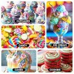 Cotton Candy Flavoring - 1 Fl Oz Cotton Candy Extract for Baking Concentrated Candy Flavoring for Candy Making Cotton Candy Lip Gloss Flavoring Oil - with Glass Dropper