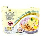 Bayin Instant Noodles - Non Fried - Dry 3.53oz (100g) (5, Coconut Chicken Flavored)