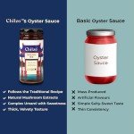 Chilzo Vegeterian Oyster Sauce (230 Gm) | No Msg | No Artificial Flavors/Colors | Made With Shiitake Mushrooms