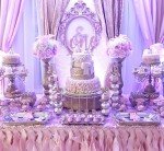 EONNCNT One Cake Topper - Purple Glitter 1st Birthday Cake Decorating Supplies for Boys or Girls, First Birthday Cake Topper for Baby Shower 1st Birthday Party Supplies Photo Booth Props