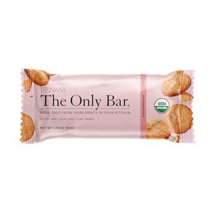 Truvani Plant Based Snack Bar | Snickerdoodle Single Bar | 5g Protein | USDA Organic and Vegan | The Only Bar | Dairy, Soy, and Gluten Free | Individually Wrapped