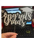 25pcs Heavy Duty 100mm x 7mm - 3mm Flat Clear sticks for cake toppers cake pops or lollipops - Acrylic Plexiglass Sticks Transparent Clear, Strong and not bendy (25, 4in - HD)