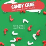 Candy Cane Themed Christmas Sprinkles for Cookies – Our Festive Red & White Holiday Sprinkles are perfect Christmas Cake Decorations – Candy Cane Sprinkles for Hot Cocoa (Christmas Cheer)