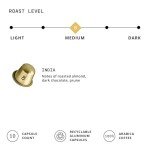 Atlas Coffee Club - Medium Roast, Intensity 8 Espresso Pods - India, 10ct