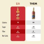 ChocZero Sugar Free Coffee Syrup, Gingerbread Flavor, Simple Syrup Drink Mix, Gingerbread Latte, Protein Shakes & Baking, Gluten Free, All Natural, 25.4 Ounces Bottle (Pack of 1)