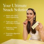 Truvani Plant Based Snack Bar | Lemon Bar Single Bar | 6g Protein | USDA Organic and Vegan | The Only Bar | Dairy, Soy, and Gluten Free | Individually Wrapped