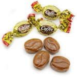 Coffee Delight Hard Candy 1 lb – Bulk Candy in Resealable Bag, Individually Wrapped Candies Made with Real Colombian Coffee, Gluten Free