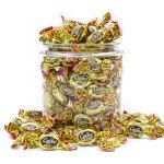 Coffee Delight Hard Candy 1 lb – Bulk Candy in Resealable Bag, Individually Wrapped Candies Made with Real Colombian Coffee, Gluten Free