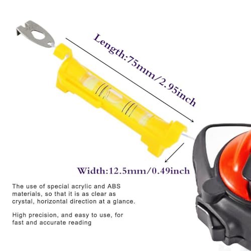 SIZIKJXGHWYI Hanging Line Level String Line Level Precision Bubble Spirit Levels Measuring Layout Tools