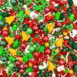 Christmas Sprinkles, Christmas Sprinkles for Baking, Red Green Sprinkles, Holiday Sprinkles Mix, Christmas Sprinkles for Cookies, Ice Cream, Cake, Cupcake