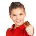 Basketball Lollipops Individually Wrapped - 12 Basketball Candy Suckers for Basketball Party Favors, Basketball Birthday, Basketball Party Supplies - Sports Candy