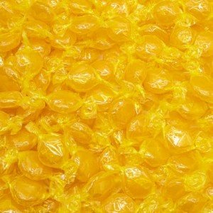 BUTTERSCOTCH Hard Candy 1 lb – Individually Wrapped, Bulk Old Fashioned Candy in Resealable Bag, Classic Creamy Buttery Flavor, Long-Lasting Crunch