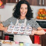 Rsstarxi 40 Pack It's A Cowboyl Cupcake Toppers Cowboy Baby Shower Decorations HorseShoe Cowboy Hats Cupcake Picks for Western Theme Birthday Cake Decorations Blue