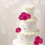 Rsstarxi 9 Pack Roses Artificial Flowers Cake Topper DIY Artificial Roses Cake Decorations for Bridal Shower Birthday Wedding Anniversary Party Decorations Pink 2