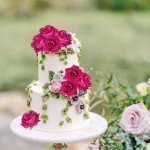 Rsstarxi 9 Pack Roses Artificial Flowers Cake Topper DIY Artificial Roses Cake Decorations for Bridal Shower Birthday Wedding Anniversary Party Decorations Pink 2