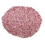 EPHVODI Red Pink and White Valentine Sprinkles Nonpareils Sprinkles Edible Mini Pearl Sprinkles for Cake Decorations, Baking, Ice Cream, Cookies, Donuts and Lollipops - 2mm Sugar Pearls 3.88oz