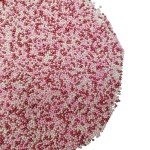 EPHVODI Red Pink and White Valentine Sprinkles Nonpareils Sprinkles Edible Mini Pearl Sprinkles for Cake Decorations, Baking, Ice Cream, Cookies, Donuts and Lollipops - 2mm Sugar Pearls 3.88oz