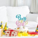 Sweet One First Birthday Strawberry Cake,with Flower Glitter Sweet Fruit Theme First Birthday Strawberry One Cake,Baby Shower Kids 1st Birthday Party Supplies (Boy or Girl, Light Blue&Pink)