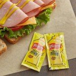 50 Single Serve Portion Packs of Mustard (Mustard 50 pack)