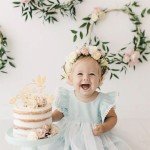 3 Pack German Meine Taufe Cake Toppers Wooden First Holy Communion Baptism Dove Fish Cake Picks for Baby Shower Religious God Bless Baptism Theme Party Cake Decorations Supplies