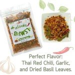 UNCLEJUM Pad-Kapao Dried Spices Mixed (Holy Basil, Chili, and Garlic) For Stir Fry, Thai Food Easy to Cook, Thai holy basil pad kaprao seasoning 30g (1)