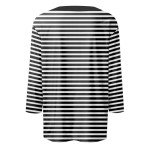 Yellow 3/4 Sleeve Tops for Women 3/4 Sleeve Tshirts Shirts for Women,Cute Tops Striped Sweatshirt Women Elbow Length Tops Basic Tshirts Shirts for Women Women Workout Tops Womens Casual